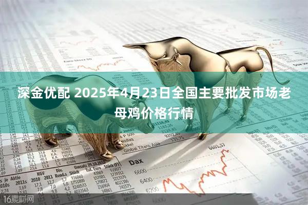 深金优配 2025年4月23日全国主要批发市场老母鸡价格行情